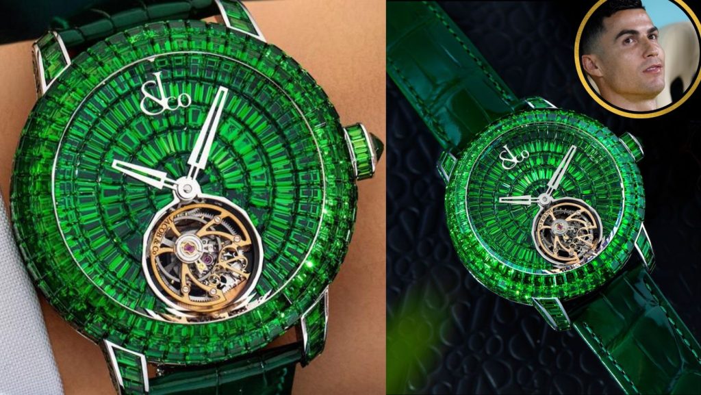 Cristiano Ronaldo's new watch $780,000 watch with a Saudi Arabian theme